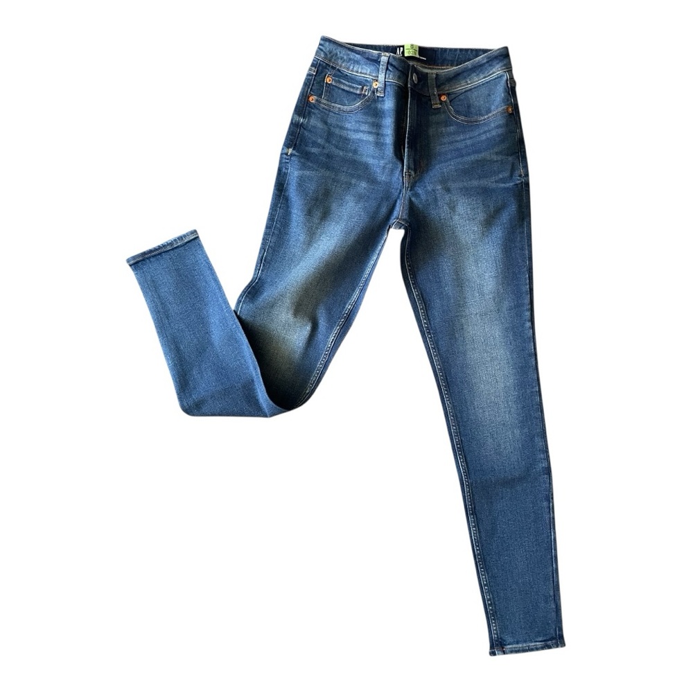 #033, Gap denim high rise universal legging, size 6 long